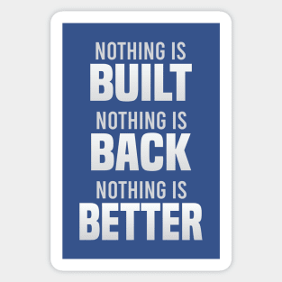 Build Back Better Sticker